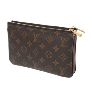 Louis Vuitton Zip Double Shoulder Monogram Brown Giant Reverse Bag